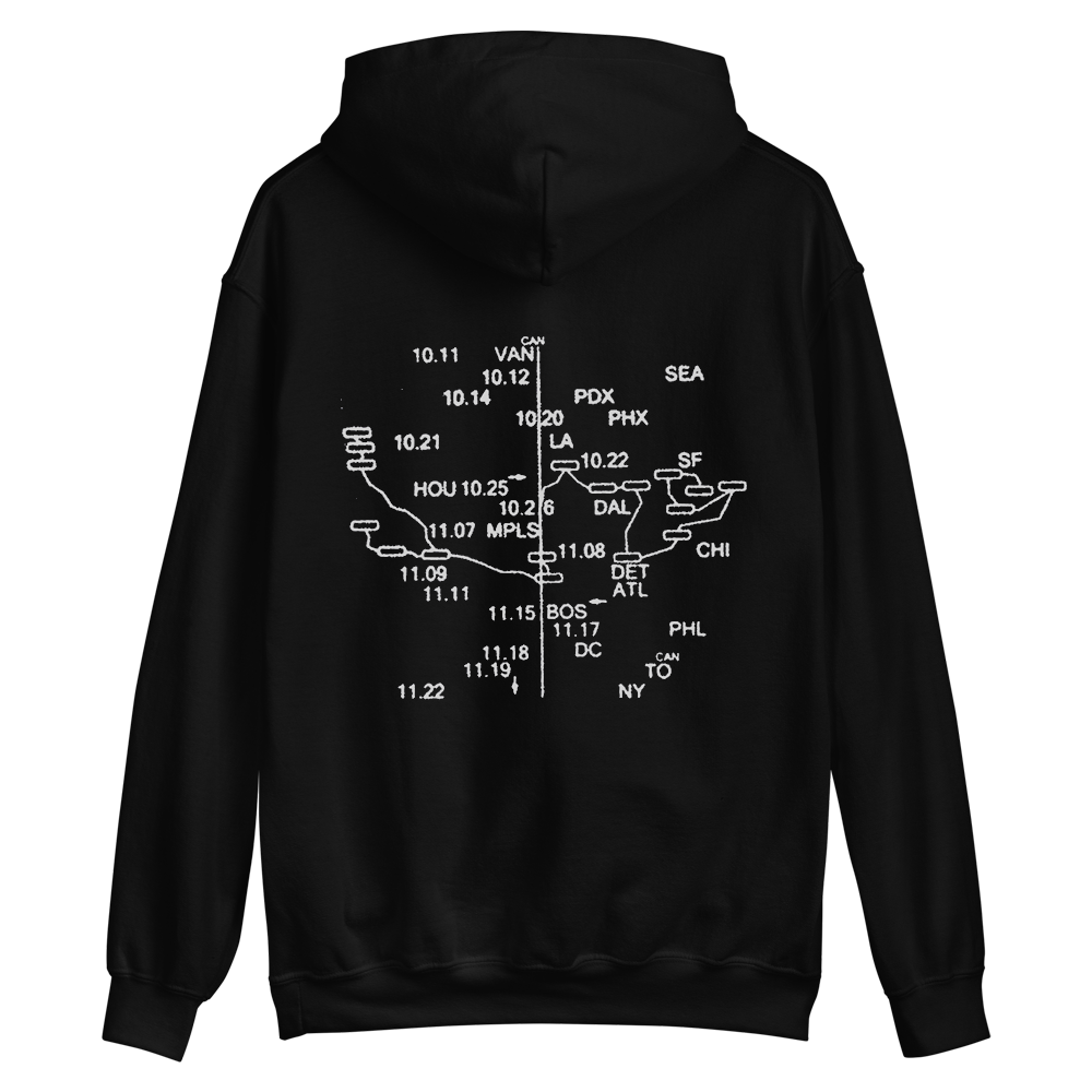 Zack Fox Route Hoodie - Black